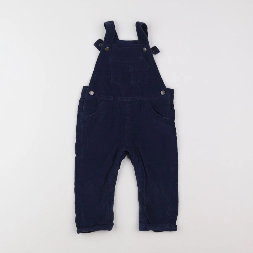 Vertbaudet - salopette bleu - 12 mois